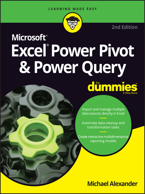 Cover image for Excel Power Pivot & Power Query For Dummies
